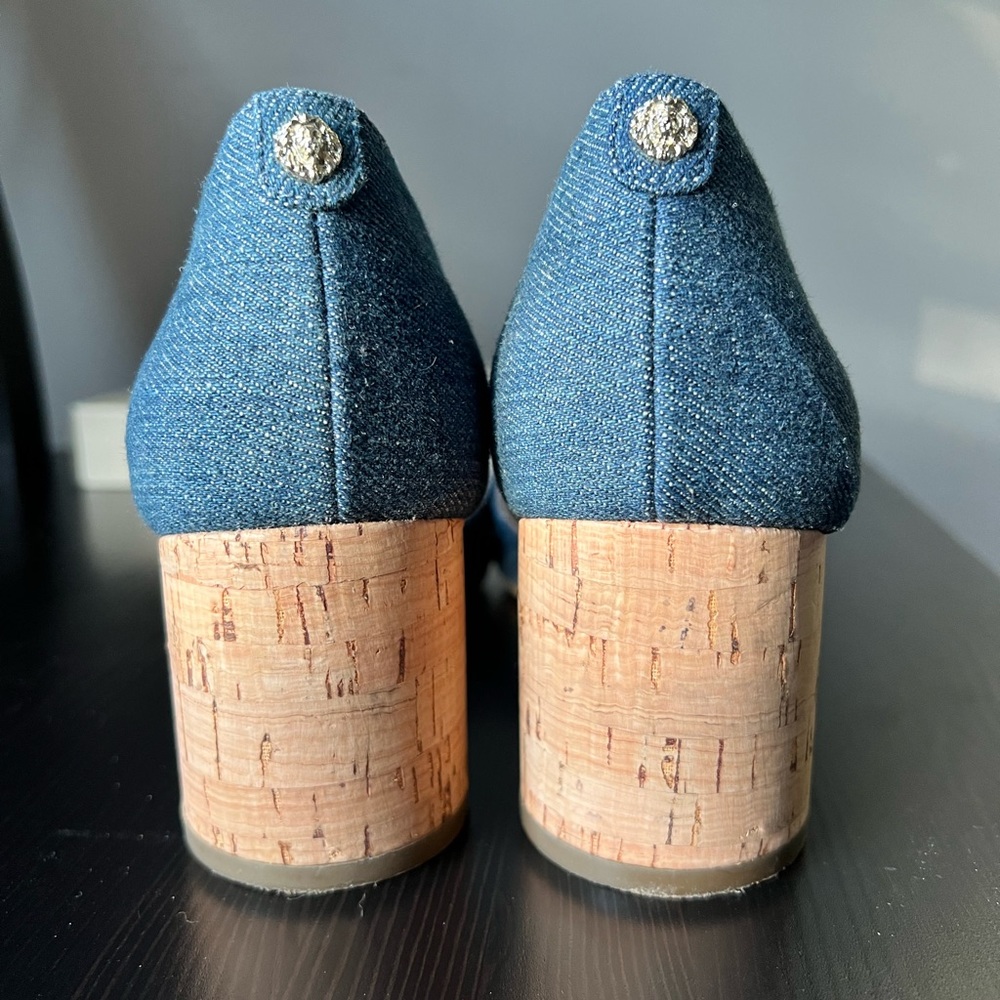 Like-New Anne Klein Size 7M Indigo Necessity Pump (box included) - Picture 4 of 8